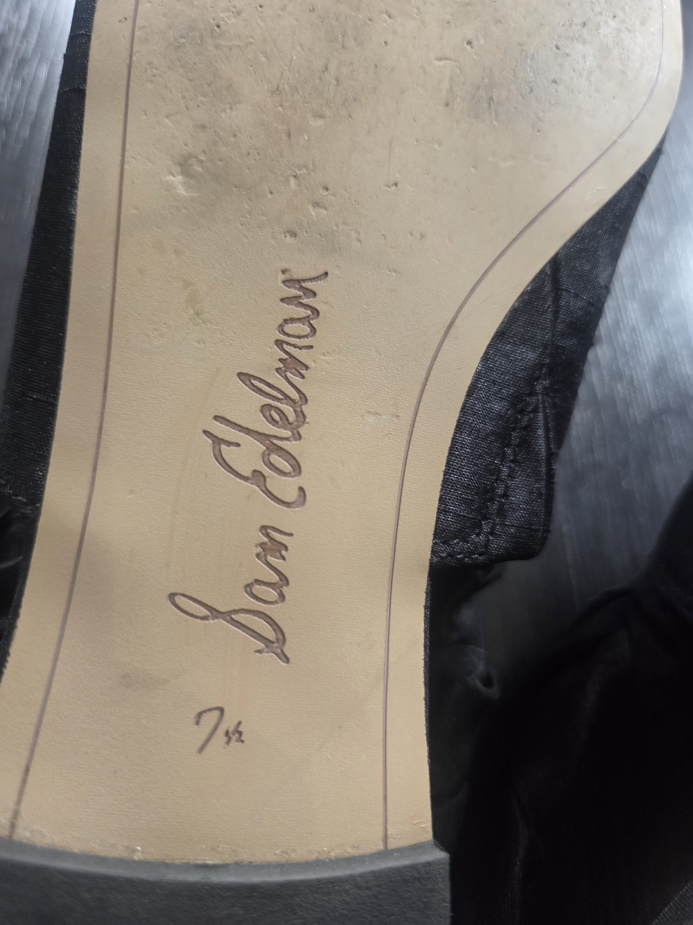 Sam Edelman Rivers Mule - Black 7.5 - Picture 7 of 8